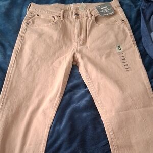 Men's Beige Jeans